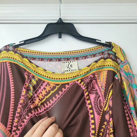 ECI Multi Colored Dress Size 8 - Picture 5 of 9